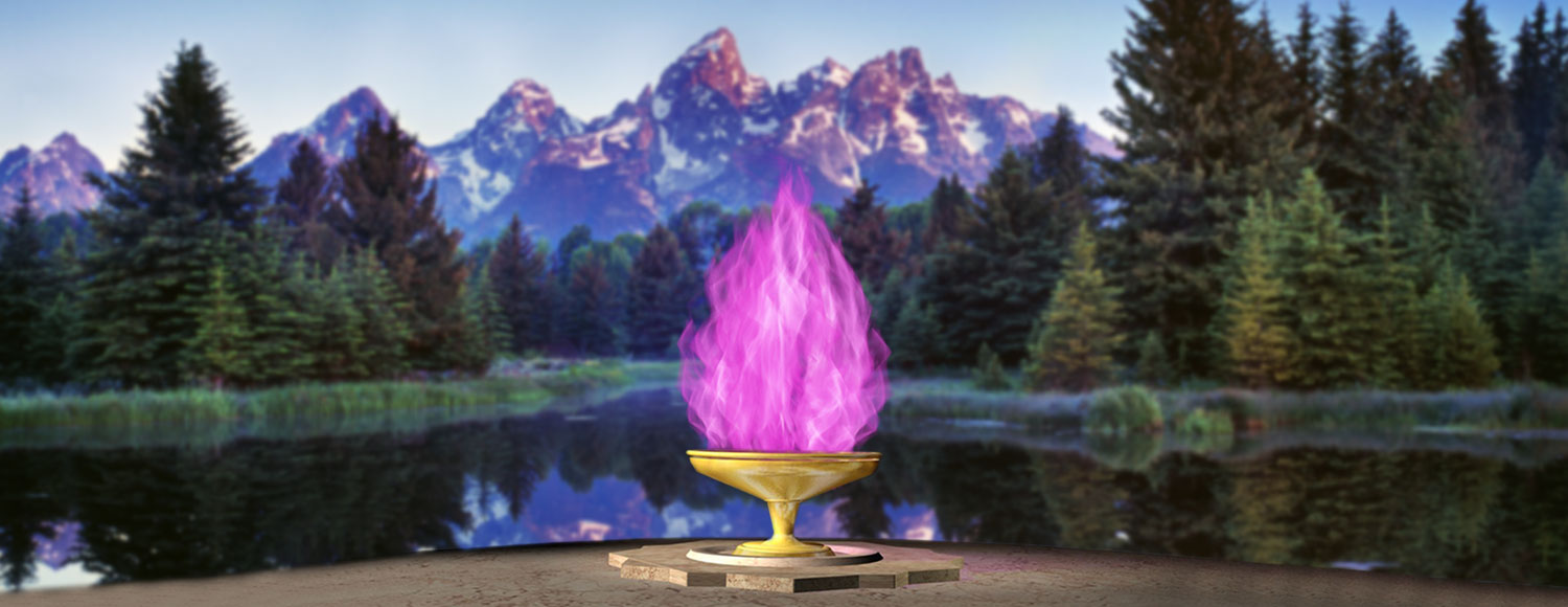 Resultado de imagen de fuego violeta