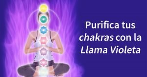 Meditación para purificar los chakras con Llama Violeta